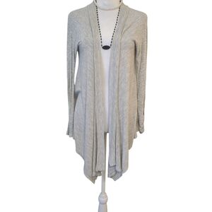 Etiquette Clothiers Light Gray Cardigan